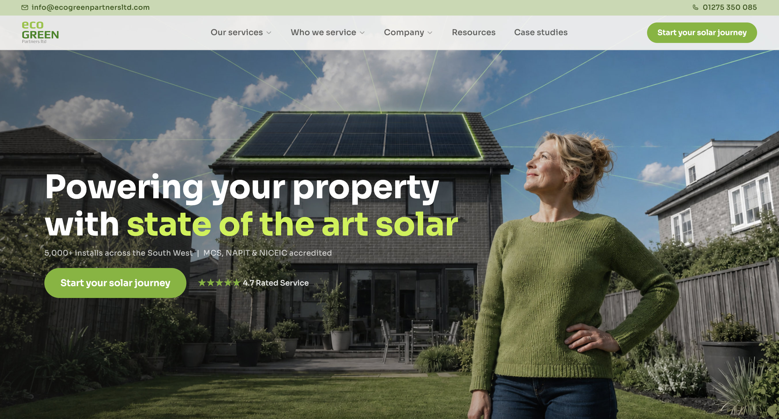 Client site example