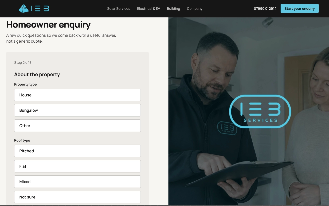 Enquiry to CRM